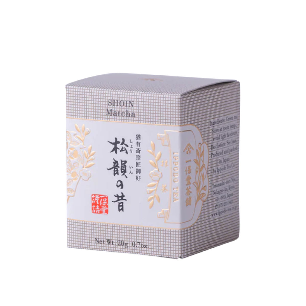 Ippodo Tea Shoin no Mukashi 20g - Japanese Ceremonial Matcha