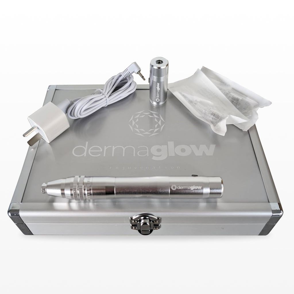 Derma Glow Dermapen close-up of needle cartridge tip
