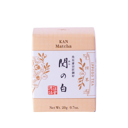 Ippodo Tea Kan ceremonial matcha 20g box - Kyoto, Japan